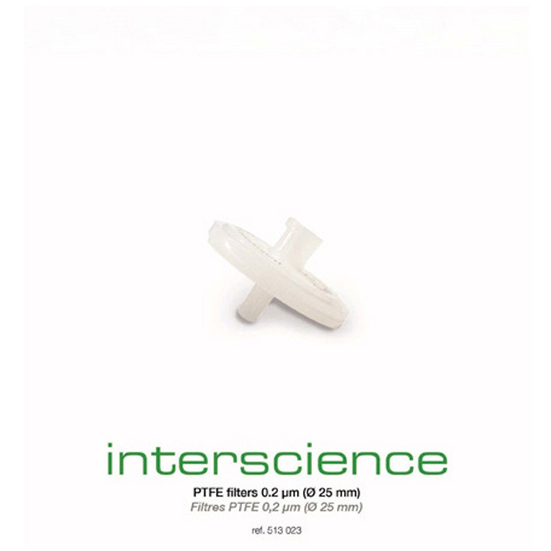 513023 PTFE フィルター 0.2 μm Φ 25 mm 5個入 1個(5個) インターサイエンス 【通販モノタロウ】 27,235円
