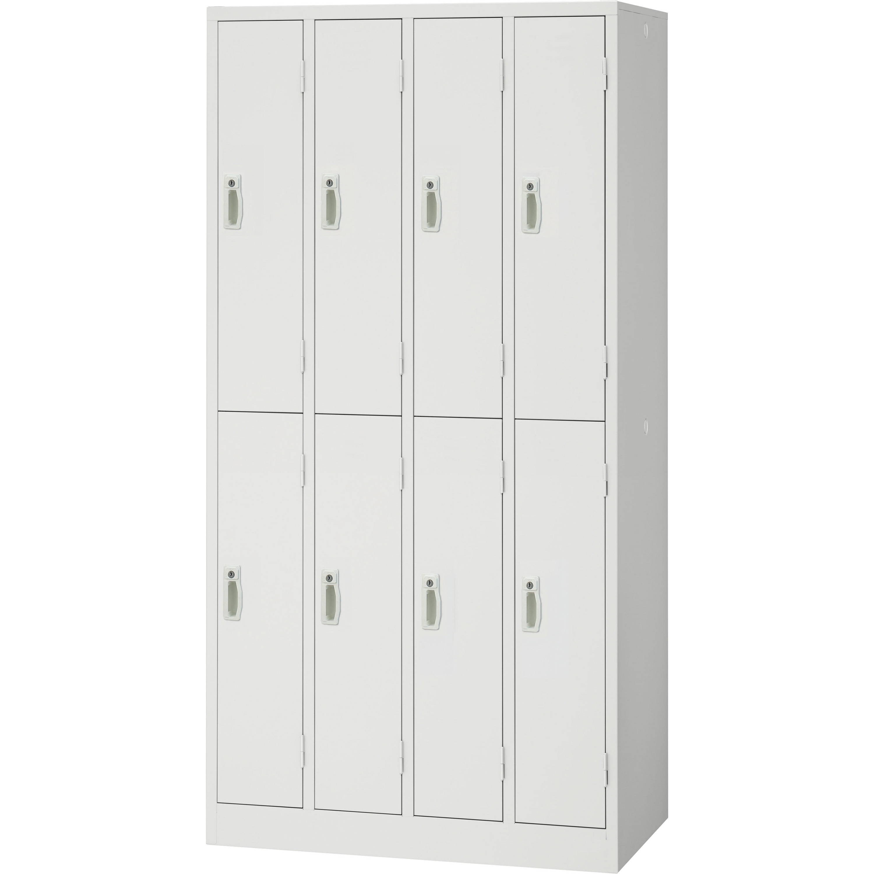 AKL-W8@<92406> AKL-W 更衣ロッカー ノーブランド シリンダー錠 8人用 幅900mm奥行515mm高さ1790mm