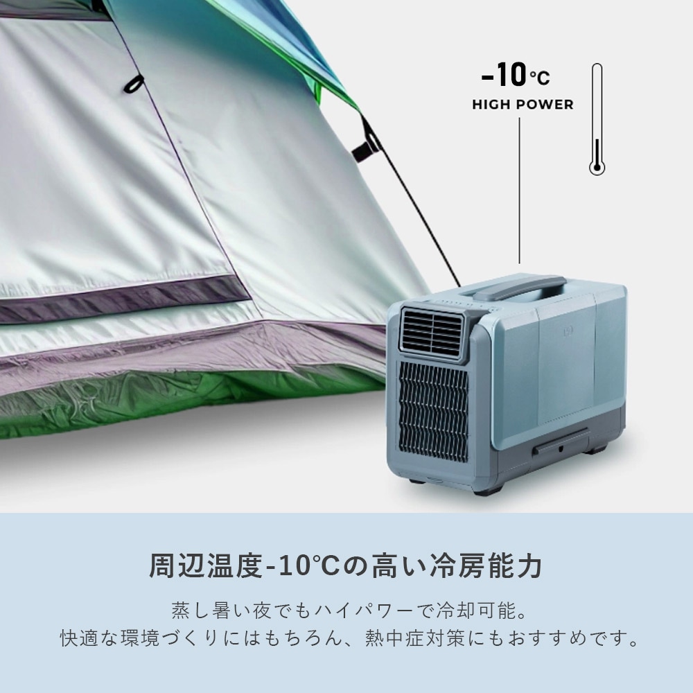 YBC-C04 ELEIN スポットクーラー 電池パック対応 コードレス 1台