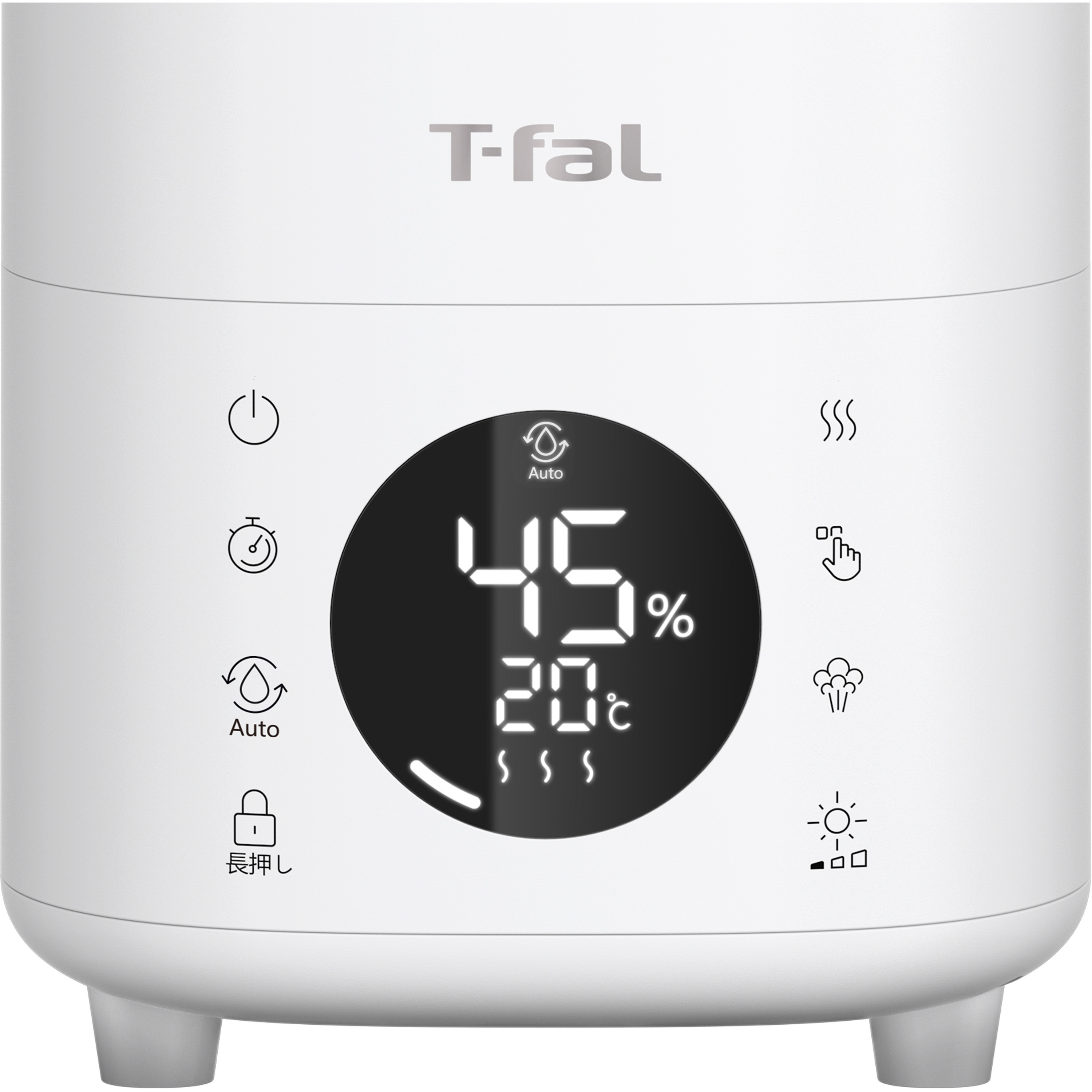 HD6080J0 加熱超音波式加湿器 スチーム アンド ミストL 8L T-fal