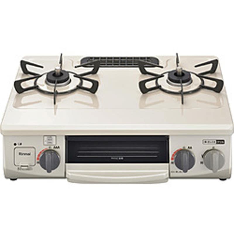 RT34NJH7SACL コンパクト56cmタイプ 【左強火力タイプ】 リンナイ クリームベージュ RT34NJH7SA-CL [約56cm(コンパクトタイプ) /都市ガス12・13A /左強火] 1個 リンナイ 【通販モノタロウ】