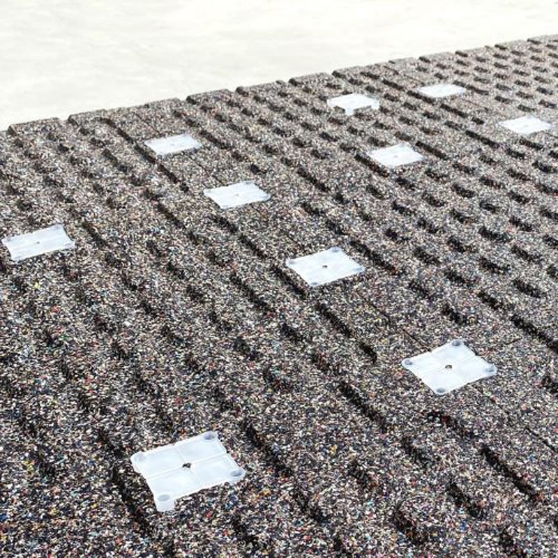 セルデス Newゴムチップマット 25mm厚 50cm×50cm 12枚セット SLDS ジム