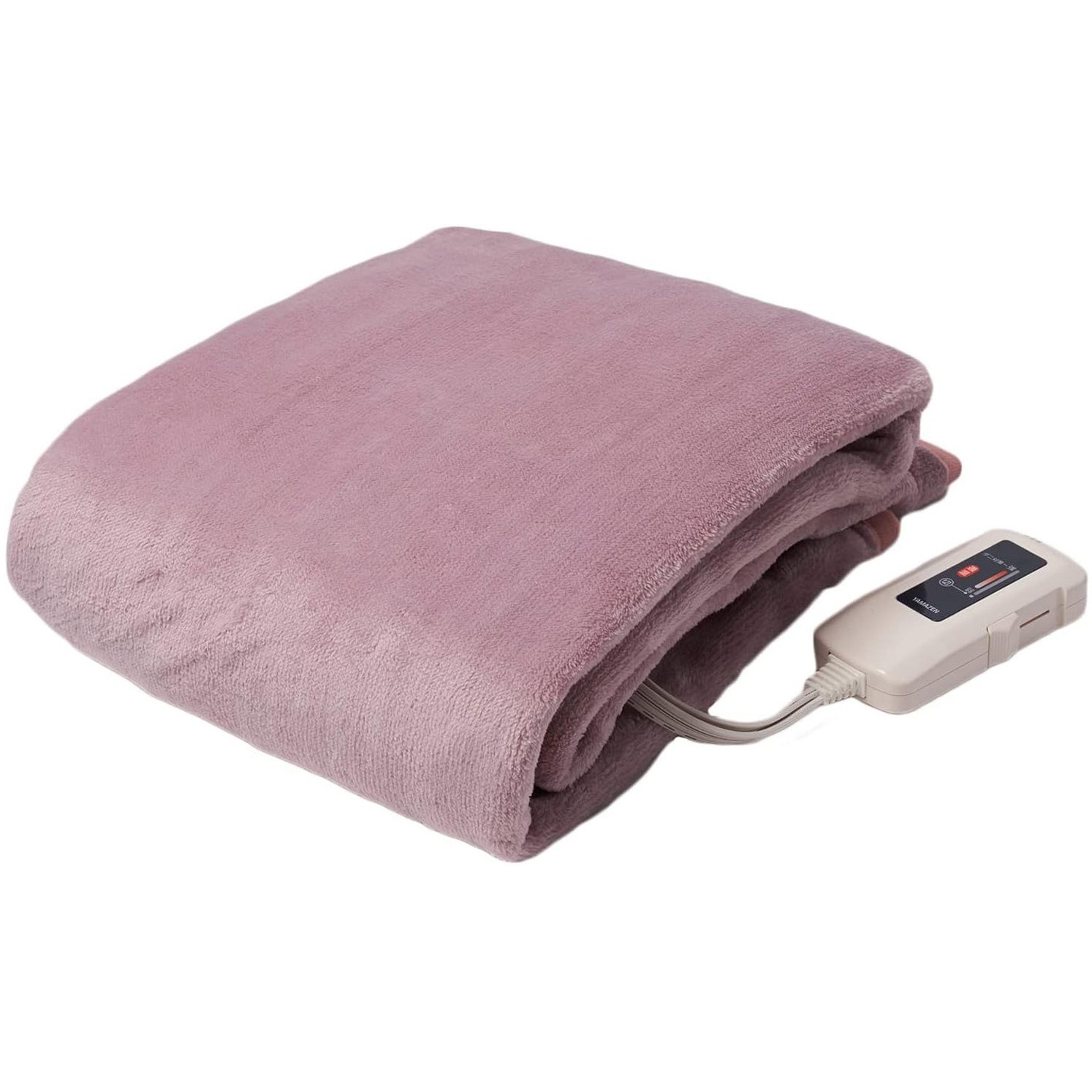 EMS-FK140E(SP) フランネル電気毛布 YAMAZEN(山善) スモーキーピンク色