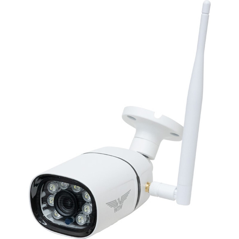 WTW-EGR1886GPWX 防犯カメラ 500万画素 機器間Wi-Fi対応IPネットワークシリーズ 屋外仕様 防犯灯カメラ 塚本無線 保証期間1年 白色   WTW-EGR1886GPWX