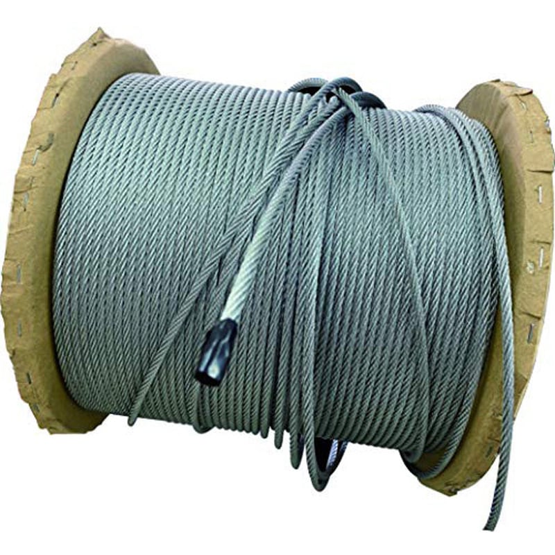 国産品　ユニック用ワイヤーロープ　8mm x 1000m 国産品 ユニック用ワイヤーロープ 8mm x 1000m 国産品 ユニック用