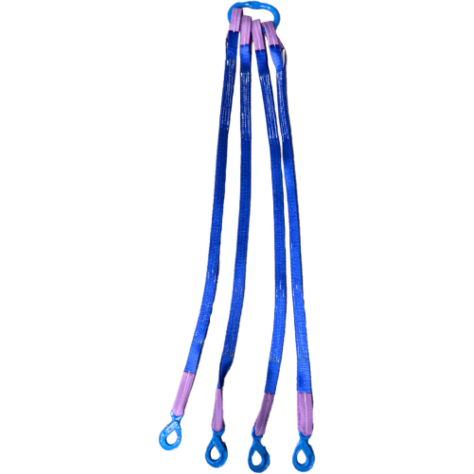 70590 4点吊スリングラッチフックセット5.4t未満 Ⅳ35巾x1M 1式 アイビッグ 【通販モノタロウ】