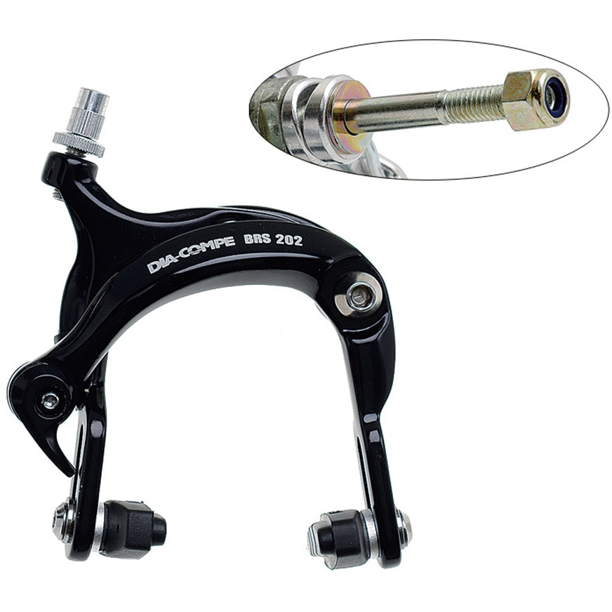 BRS 202 キャリパーブレーキ ダイアコンペ BRS202 キャリパーブレーキ 六角ナット式 DIA-COMPE 自転車用