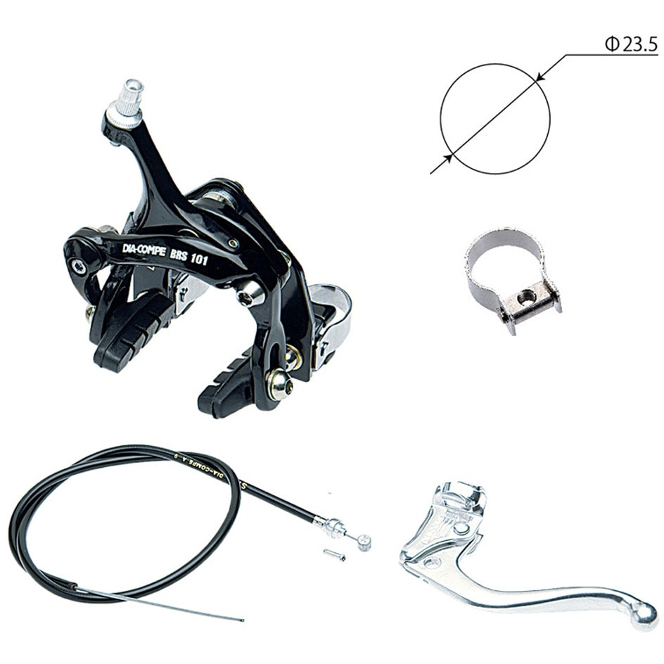 D03BRK00102 101トラックブレーキセット フロント用 1セット DIA-COMPE 【通販モノタロウ】