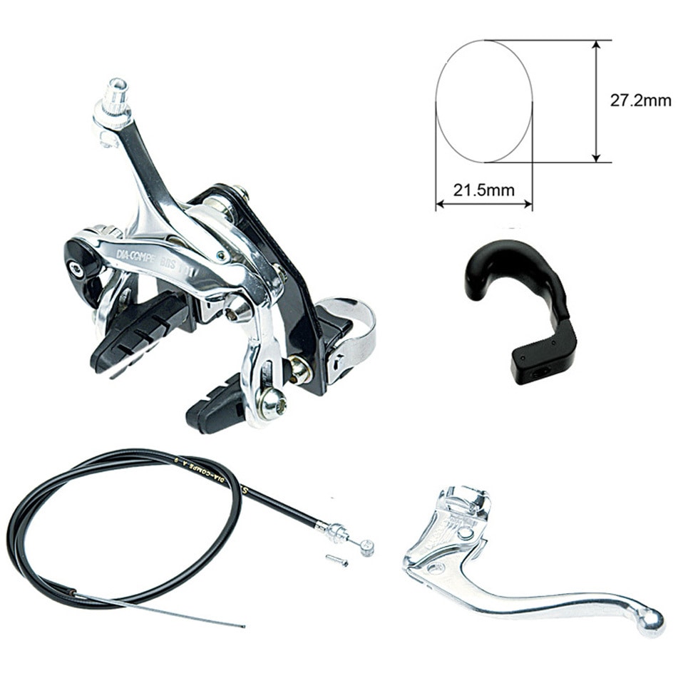 ピスト リア フロント 台座 DIA-COMPE BRS-101 前後セット Amazon | ダイアコンペ トラックバイク用ブレーキセット 前輪用