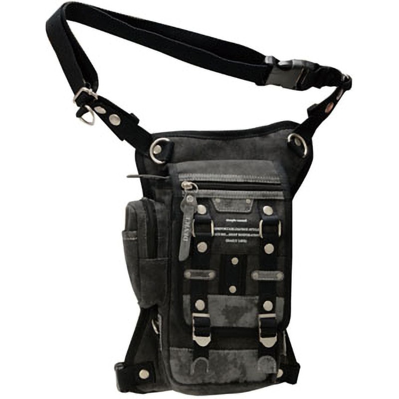 DLH40055-BK DEVICE Haze3 2way レッグポーチ トップハウス ブラック色 幅22cm  DLH40055-BK