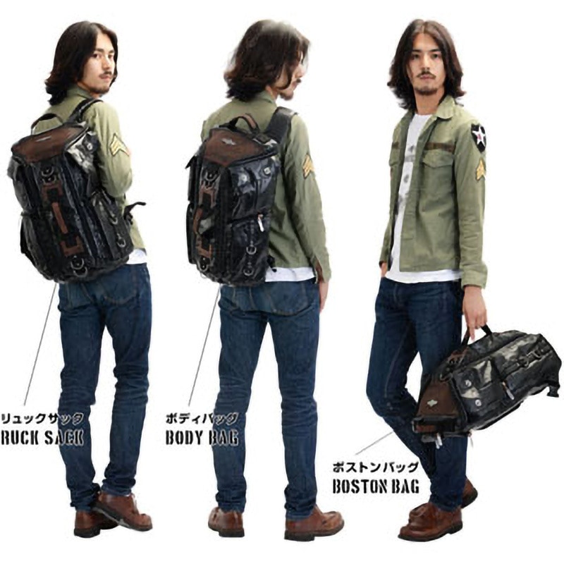 ‼️週末特別価格‼️バイカラー　3wayリュック ニッセン レディース バイ カラー 2WAY リュック nissen