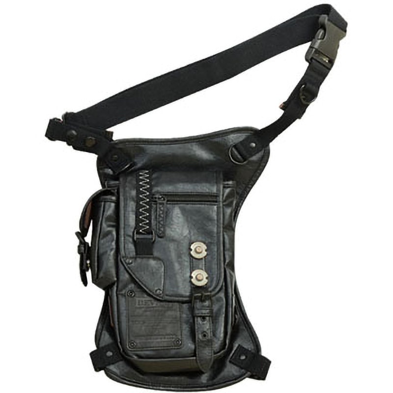 HGS10048-BK DEVICE strong 2way レッグポーチ トップハウス ブラック