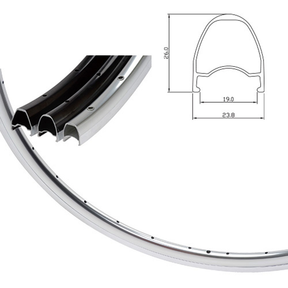 【予約販売】本 D11RIM00201 バンテージ19リム ホール数32H サイズ700C Dixna パーツ