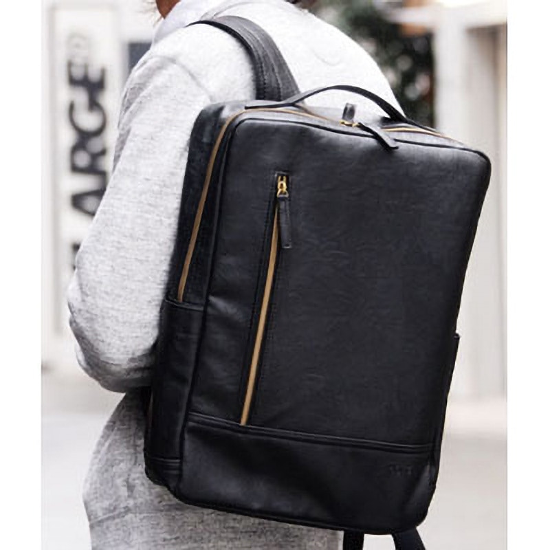 RRG50045-BK Rename roots リュック トップハウス ブラック色 幅28cm