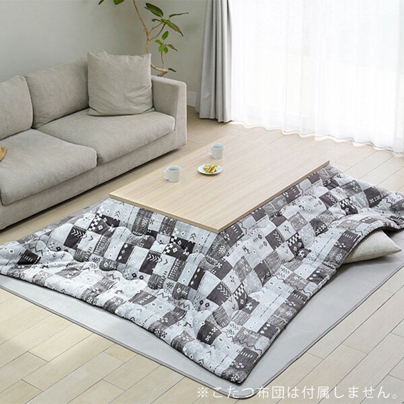 HLT-F12080(ENMWH) こたつ本体 こたつテーブル 120×80cm YAMAZEN(山善