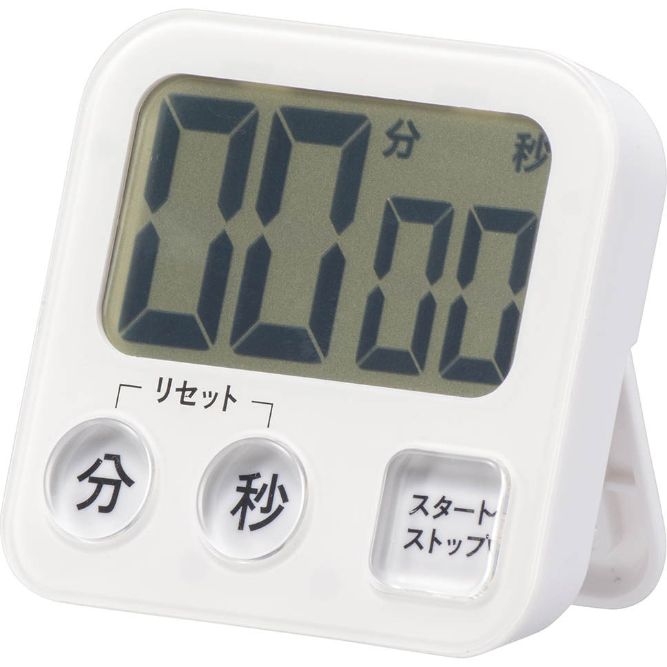 COK-T131-W 大画面デジタルタイマー 1個 オーム電機 【通販モノタロウ】