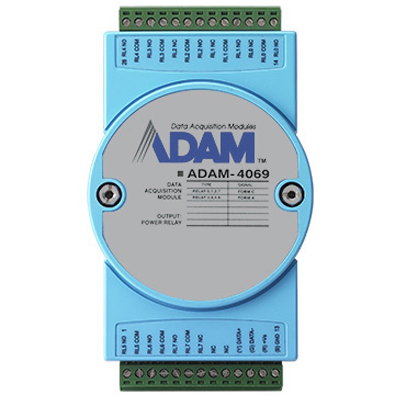 ADAM-4069-B RS-485 シリアル通信/Modbus対応 【リレー出力 モジュール】(ADAM-4000シリーズ) 1個 Advantech(アドバンテック) 【通販モノタロウ】 27,986円