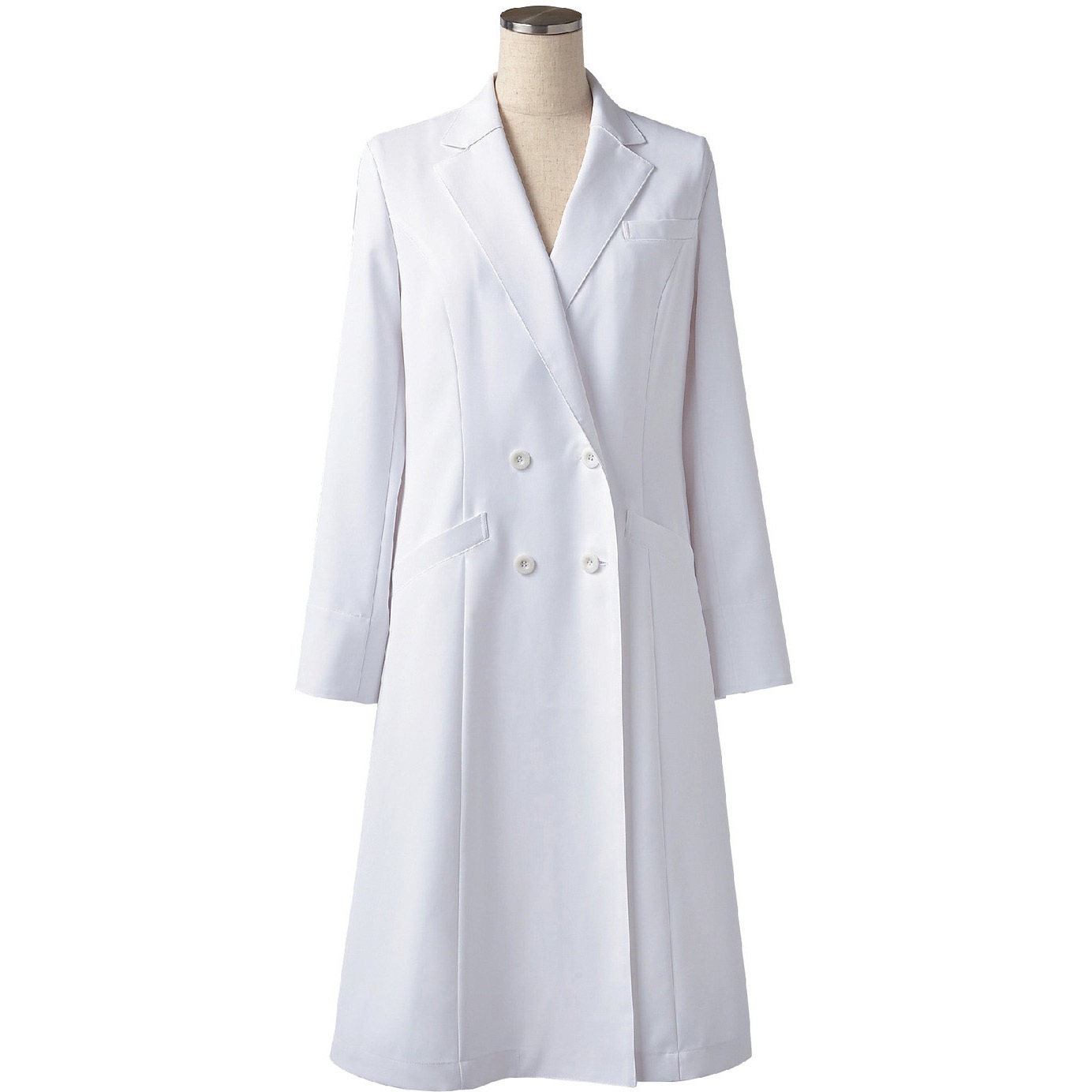 LW101-11-S ドクターコートレディス長袖W 住商モンブラン S 1枚(1枚) LW101-11-S