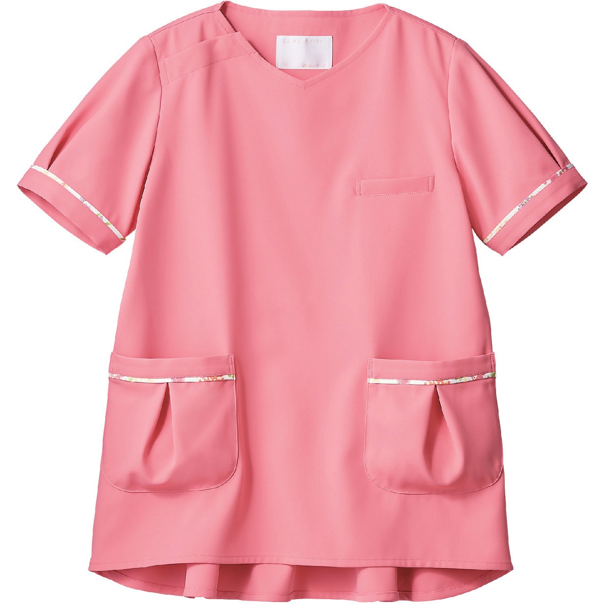 住商モンブラン スクラブ レディス 半袖 ローズ ピンク L LW611-22 住商モンブラン スクラブ レディス 半袖 ローズレッド