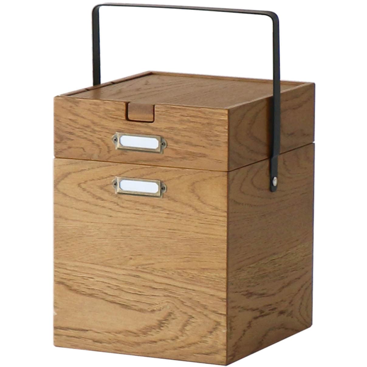 木製コスメボックス K-3745VNA 木製コスメボックス 市場 ヴィンテージナチュラル色