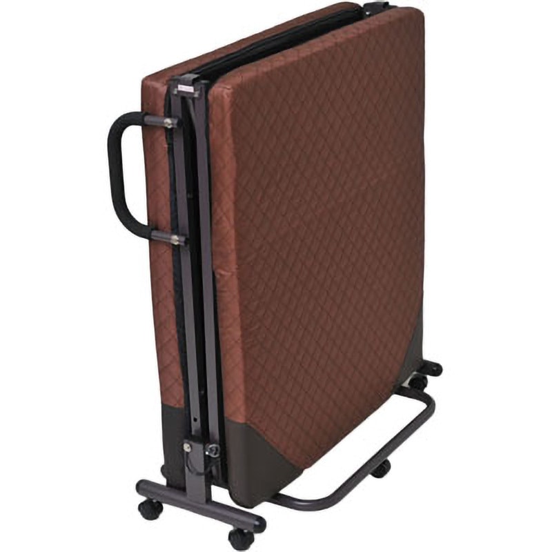 TAN-698(BR) 14段リクライニング折畳みベッド 1台 タック 【通販