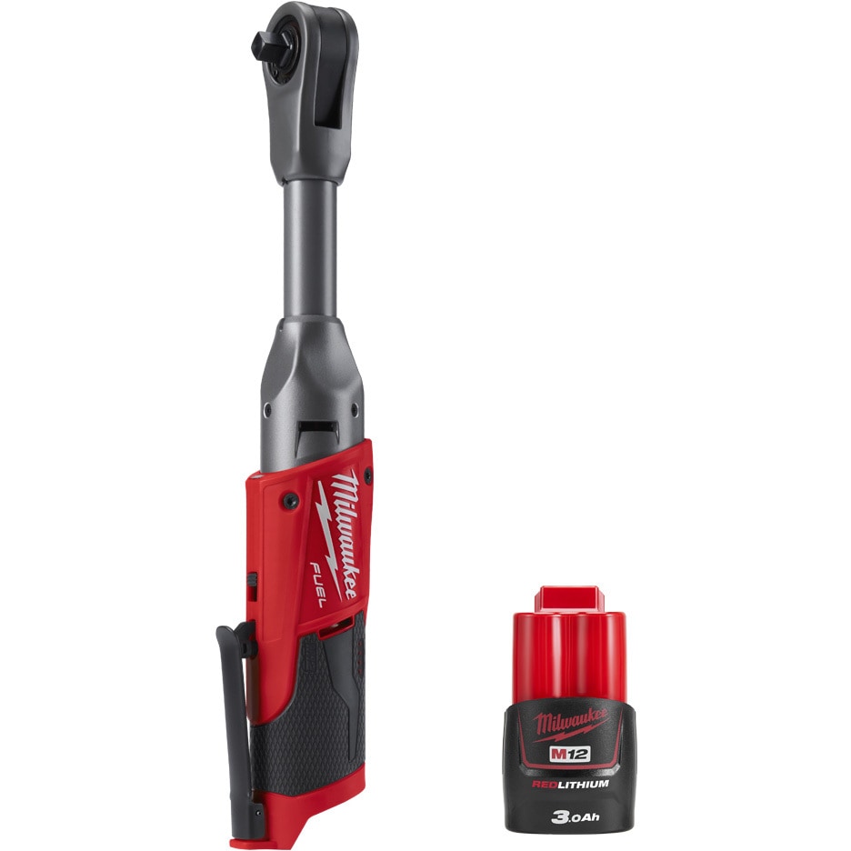 M12 FIR38LR-0 JP+M12 B3 JP M12 FUEL(TM) 3/8インチロングラチェットレンチ(バッテリー付) ミルウォーキーツール 長さ384mm