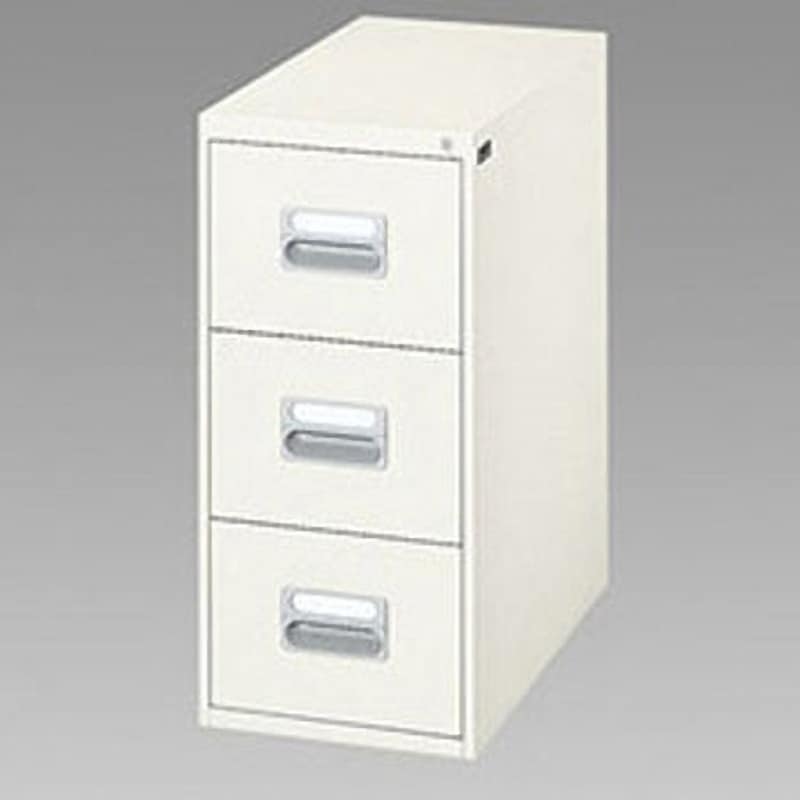 B5-3-WC カードキャビネット ナイキ ホワイト色 B5横用(1列3段)タイプ   B5-3-WC