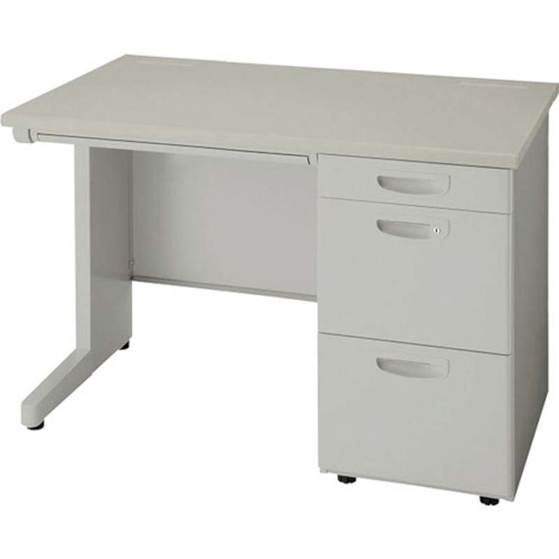 NEDH117G-AWH 片袖デスク NEDH型 ナイキ ウォームホワイト色 高さ720mm間口1100mm奥行700mm  NEDH117G-AWH