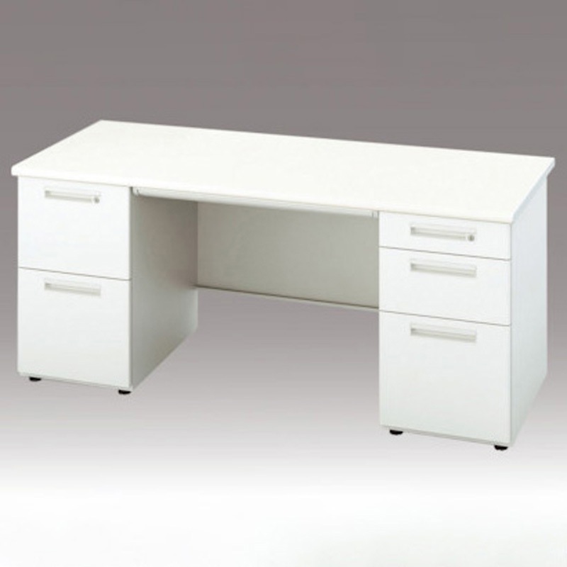 XED167BA-WH 両袖デスク XED型 ナイキ 奥行700mm 高さ700mm間口1600mm奥行700mm  XED167BA-WH