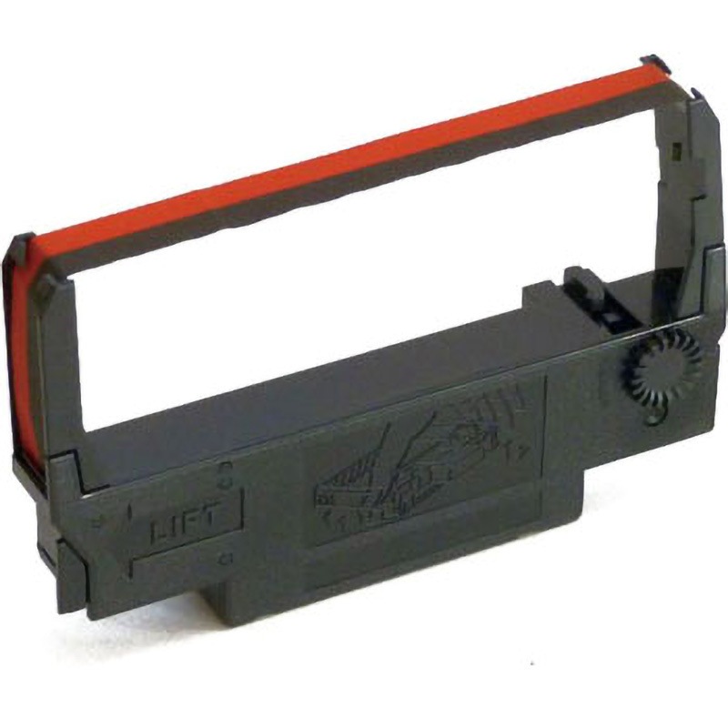 ERC-30/34/38BR(共通)黒赤カセットリボン(汎用) 汎用インクリボン