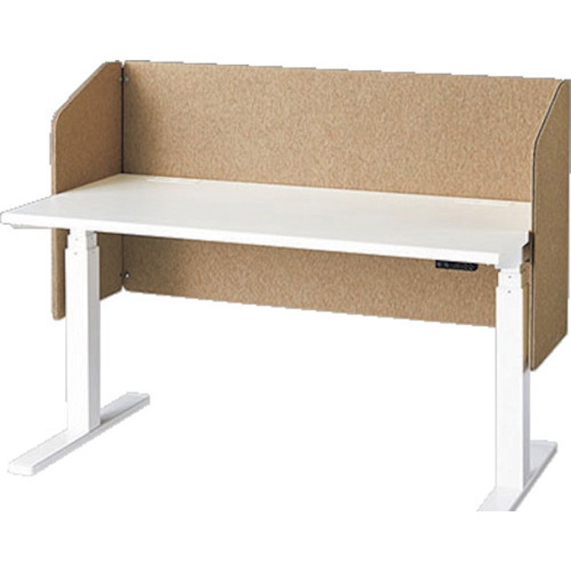 LT187SP-GL デスクトップパネル(サイドパネル付き) LT型 ナイキ グレー色 間口1800mm奥行410mm高さ720mm  LT187SP-GL 58,188円