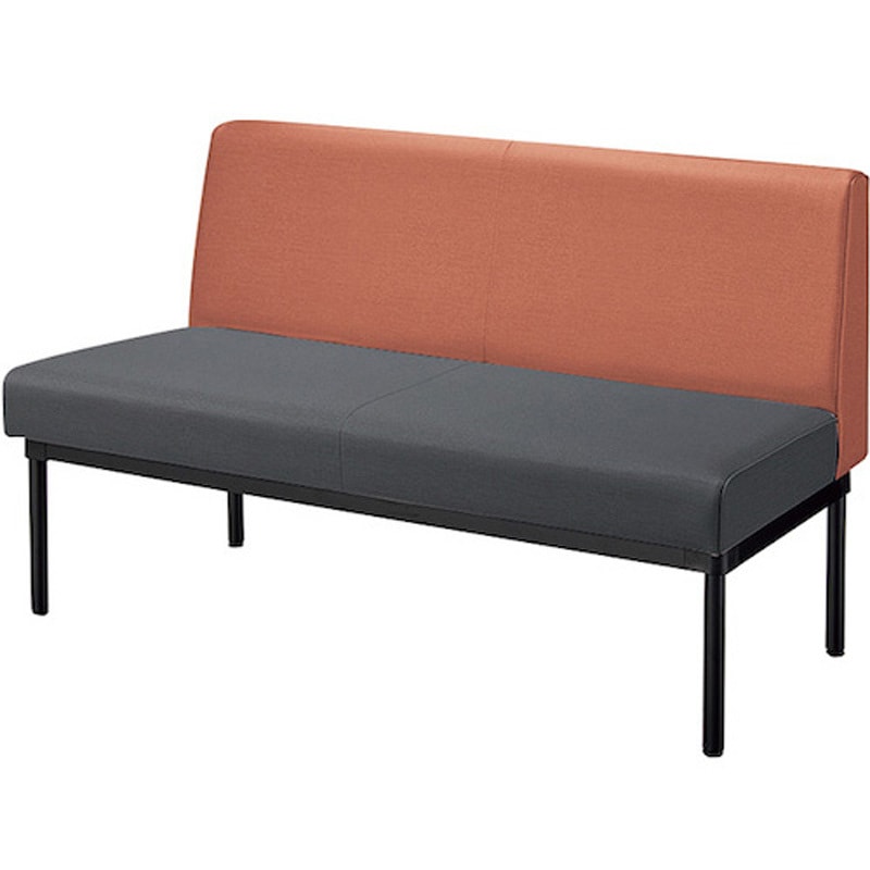 RC2102H-CHCP ロビーチェア 210型(ハイバック) ナイキ 高さ760mm幅1200mm奥行580mm  RC2102H-CHCP