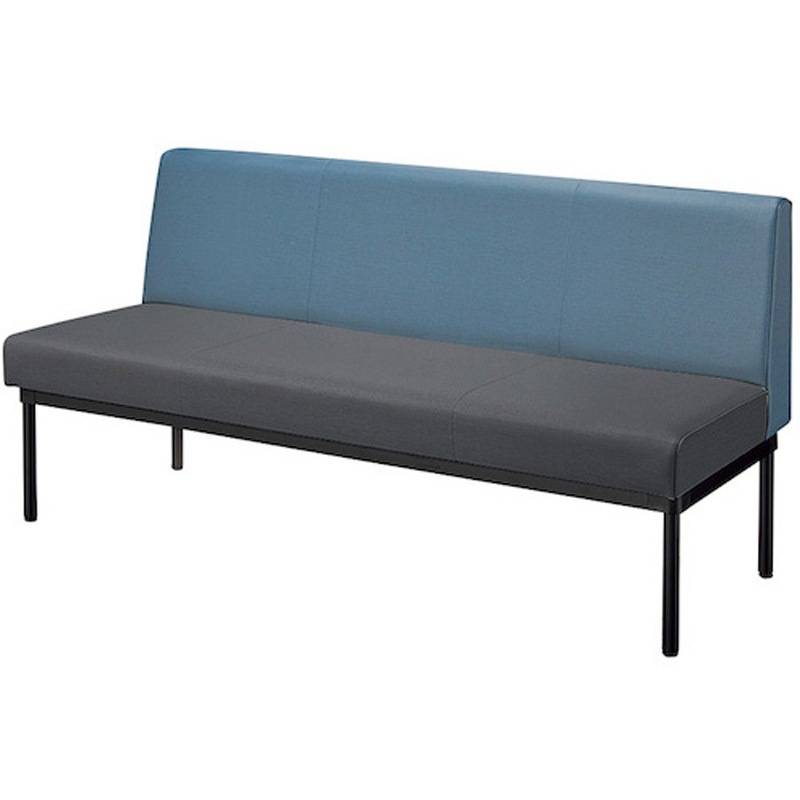 RC2105H-CHLBL ロビーチェア 210型(ハイバック) ナイキ 高さ760mm幅1500mm奥行580mm  RC2105H-CHLBL