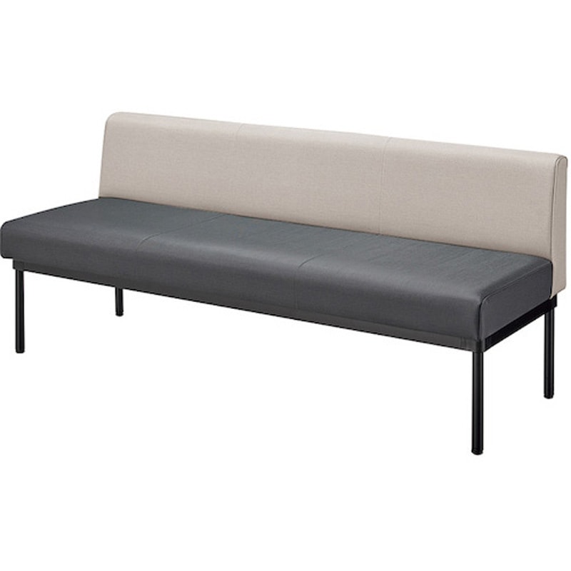 RC2105L-CHIV ロビーチェア 210型(ローバック) ナイキ 高さ680mm幅1500mm奥行580mm  RC2105L-CHIV