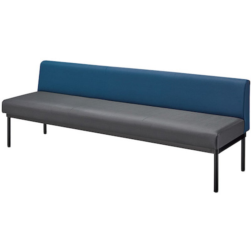 RC2108L-CHNV ロビーチェア 210型(ローバック) ナイキ 高さ680mm幅1800mm奥行580mm  RC2108L-CHNV 44,388円