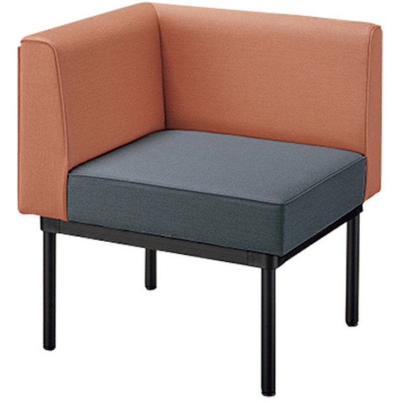 RC210KL-CHCP コーナーチェア 210型(ローバック) ナイキ 高さ680mm幅580mm奥行580mm  RC210KL-CHCP