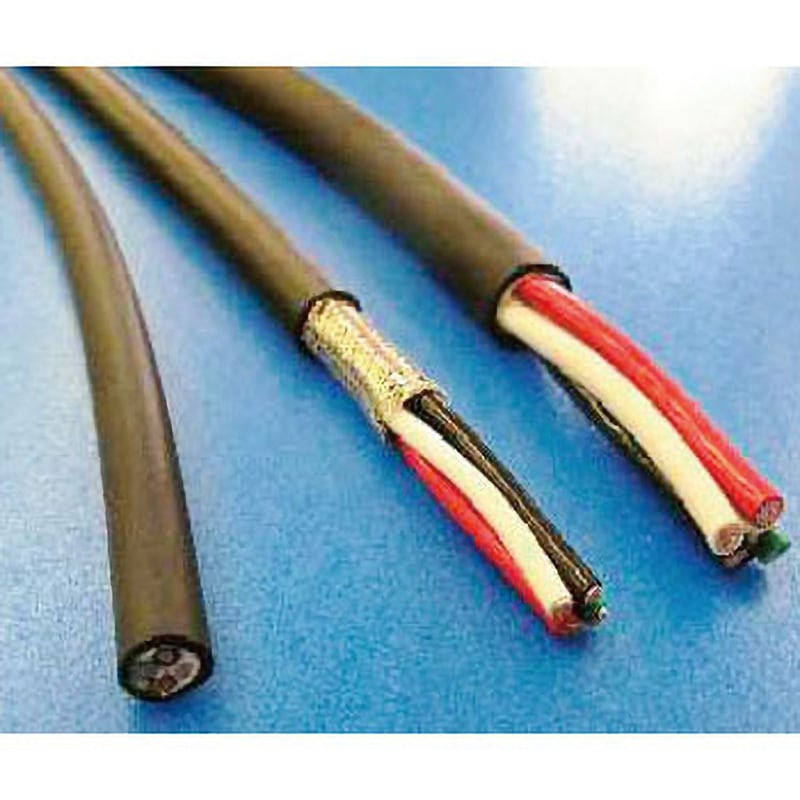 鉄橋 4線 ORP-D 1.25SQ 4C(SB)(2586) 電源用高屈曲ロボットケーブル ORP-D