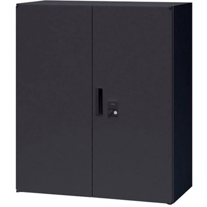 CW-0911KICP-BB 両開き書庫 CW ブラックタイプ ナイキ ICカード錠仕様 高さ1050mm間口899mm奥行450mm  CW-0911KICP-BB