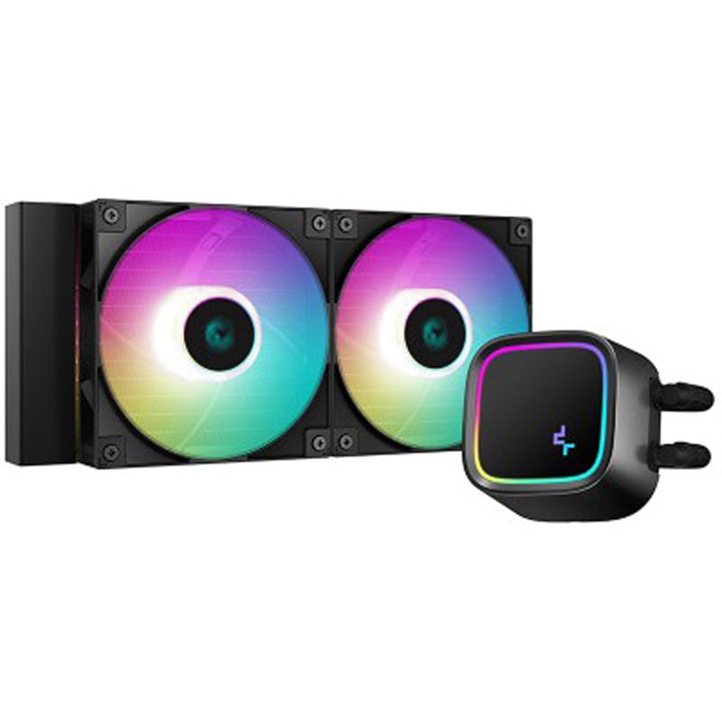 R-LE520-BKAMMN-G-1 (LE520) 簡易水冷CPU FAN LE520 / 240mm ARGB対応 / LGA1700/1200/1151/1150/1155 / AMD AM5/AM4ソケット対応 / ブラックカラーモデル 1台 DEEPCOOL 【通販モノタロウ】