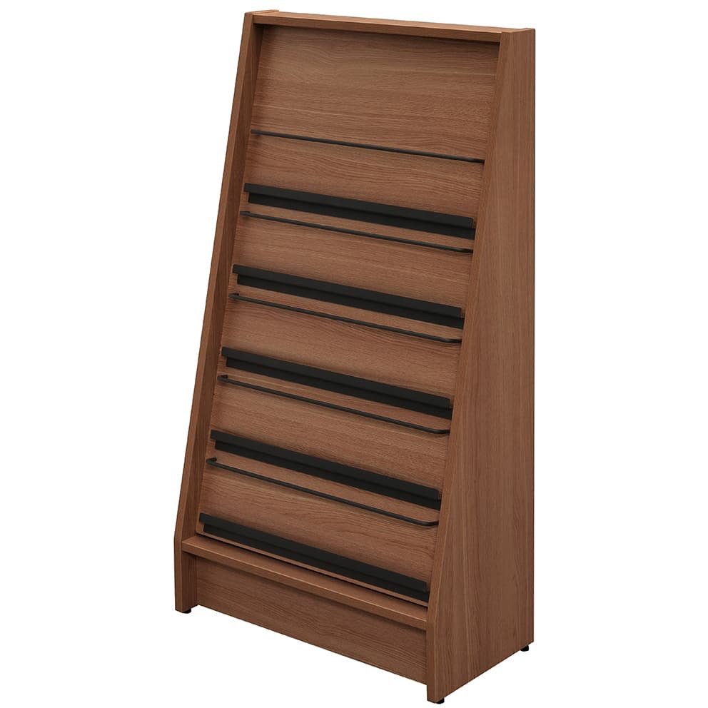 RFMKS2-DBDM2 ミーツ カタログスタンドⅡ アール・エフ・ヤマカワ ダブルタイプ ウォルナットI色   RFMKS2-DBDM2