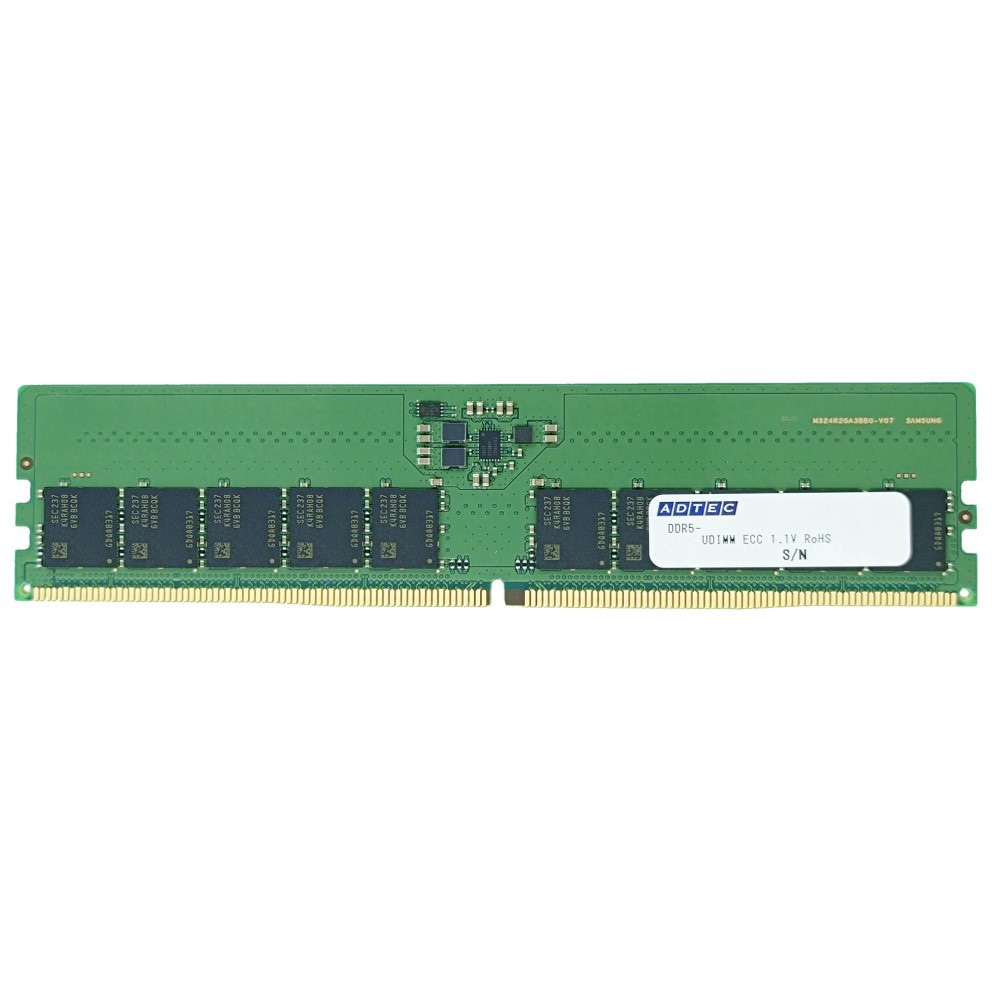 DDR5-5600 UDIMM ECC アドテック メモリ 【通販モノタロウ】