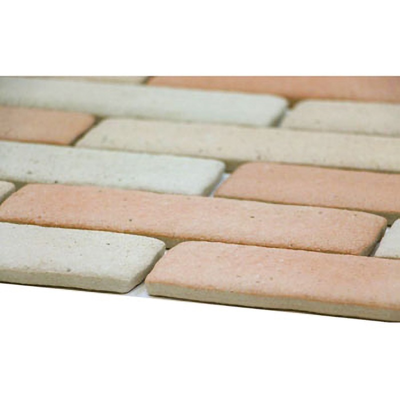 B-15 かるかるブリック 玉川窯業 ピンク色 幅215mm厚さ15mm 1箱(60個)