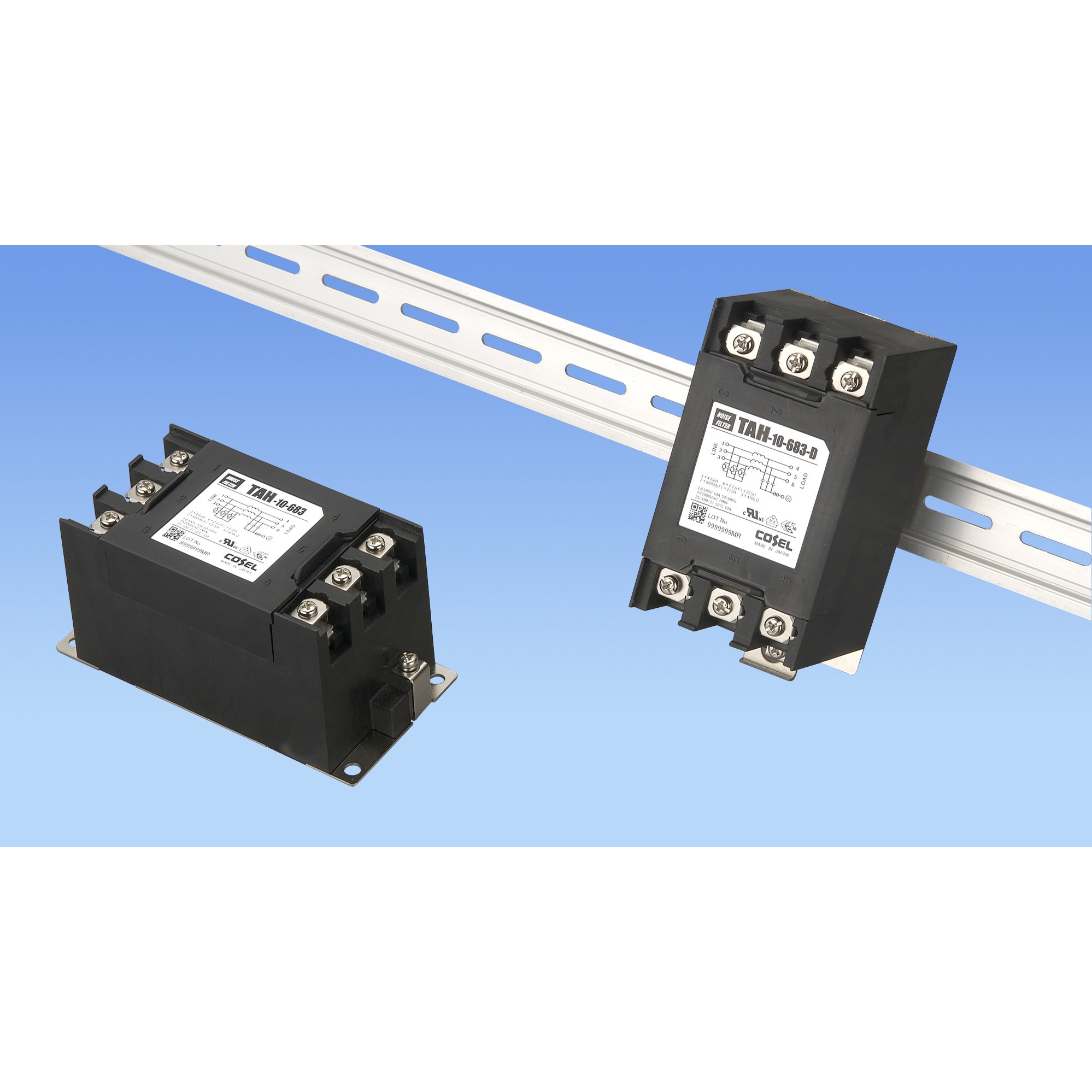 TAH-20-683-D ノイズフィルターTAHシリーズ コーセル 定格電流20A   TAH-20-683-D