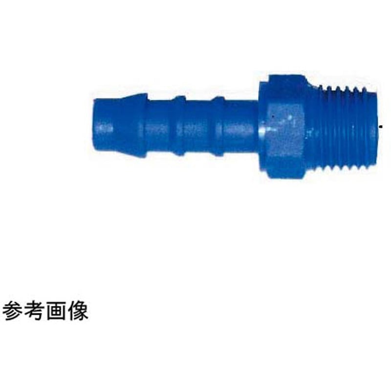 NHM-0406 TEFEN ナイロン66 タケノコ継手 アズワン 1個 NHM-0406