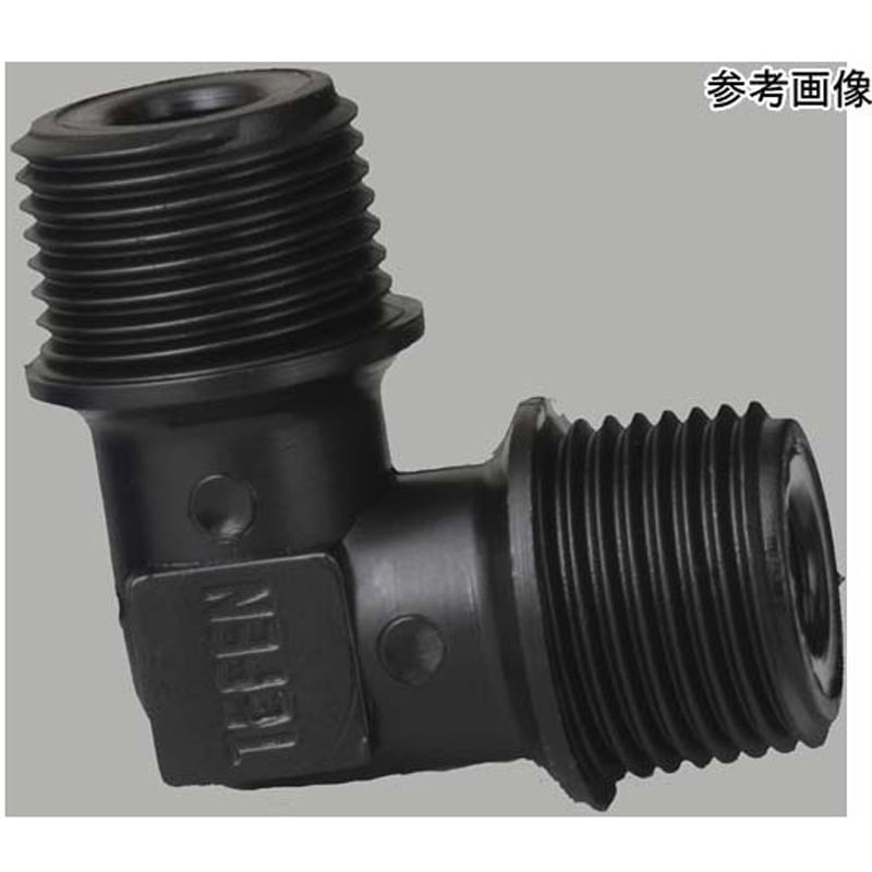 KE-08 TEFEN PP ネジ継手 エルボ アズワン 1個 KE-08 【通販モノタロウ】
