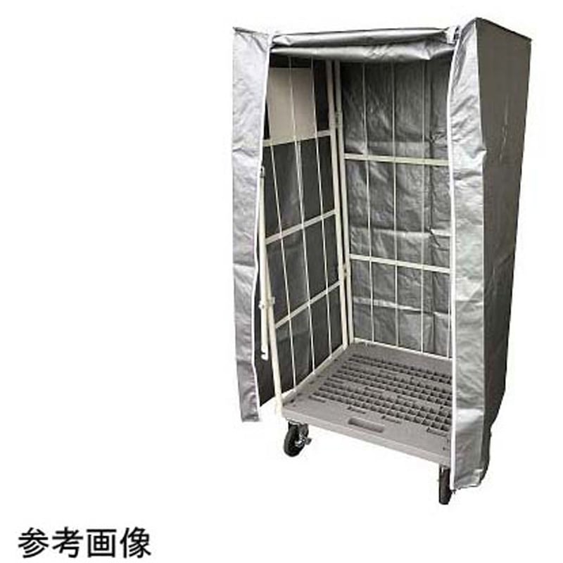 KU-1 カゴ台車800×600×1700H用カバー 1枚 ウツヰ 【通販モノタロウ】