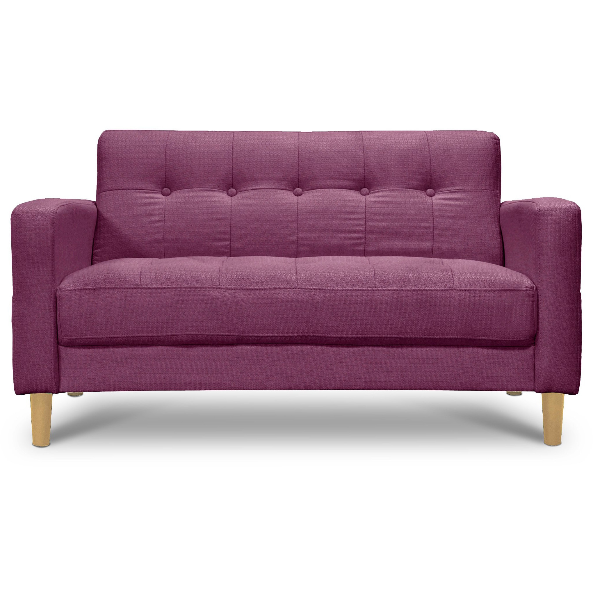 SH-24-0019-NA-PK COLORS 2P ソファ (脚：ナチュラル) サンコウ ファブリック