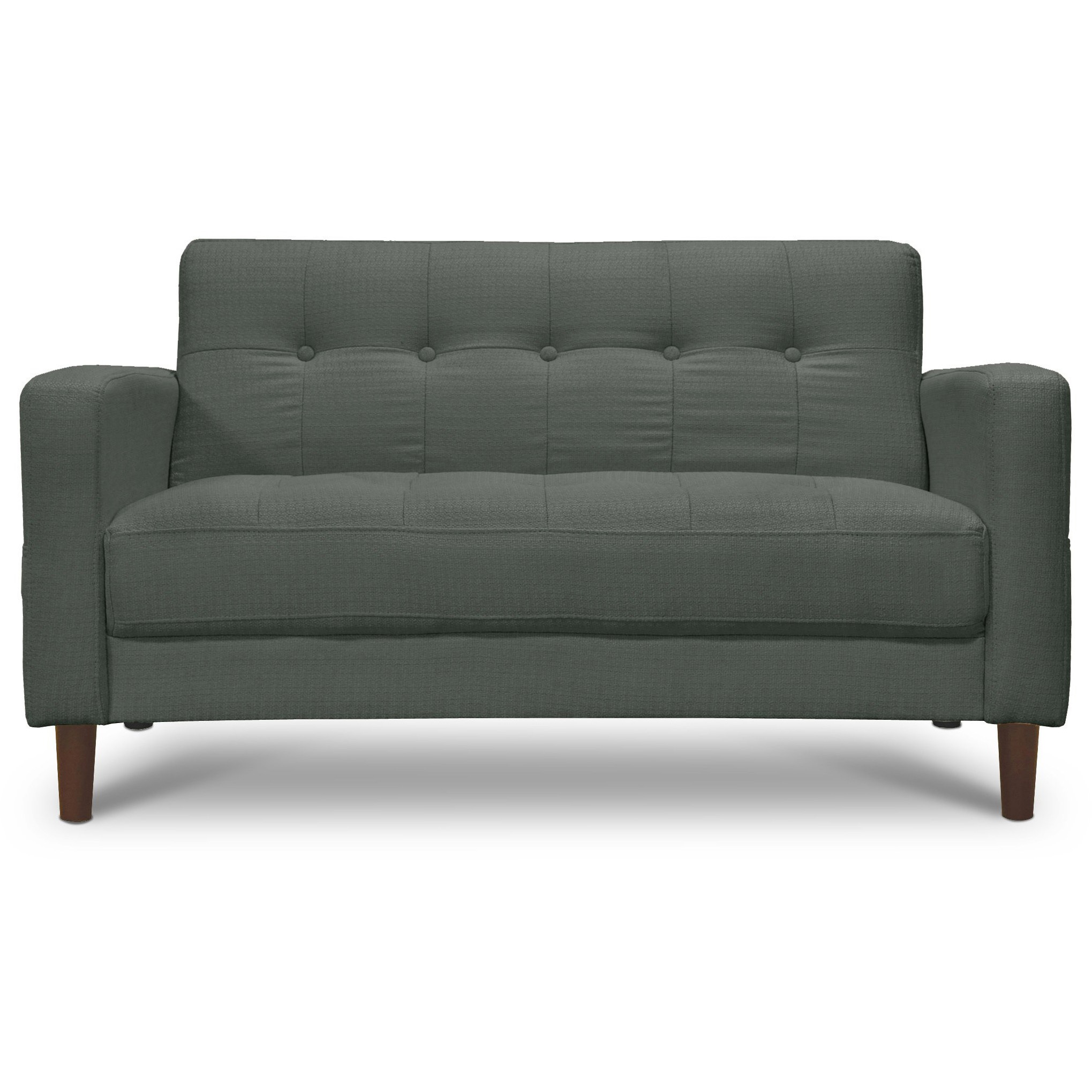 SH-24-0019-BR-GY COLORS 2P ソファ (脚：ブラウン) サンコウ ファブリック