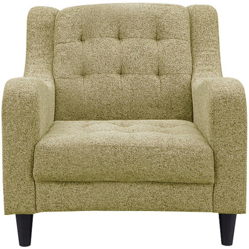 SH-24-0042-KH パティ 1P ソファ サンコウ カーキ色 SH-24-0042-KH