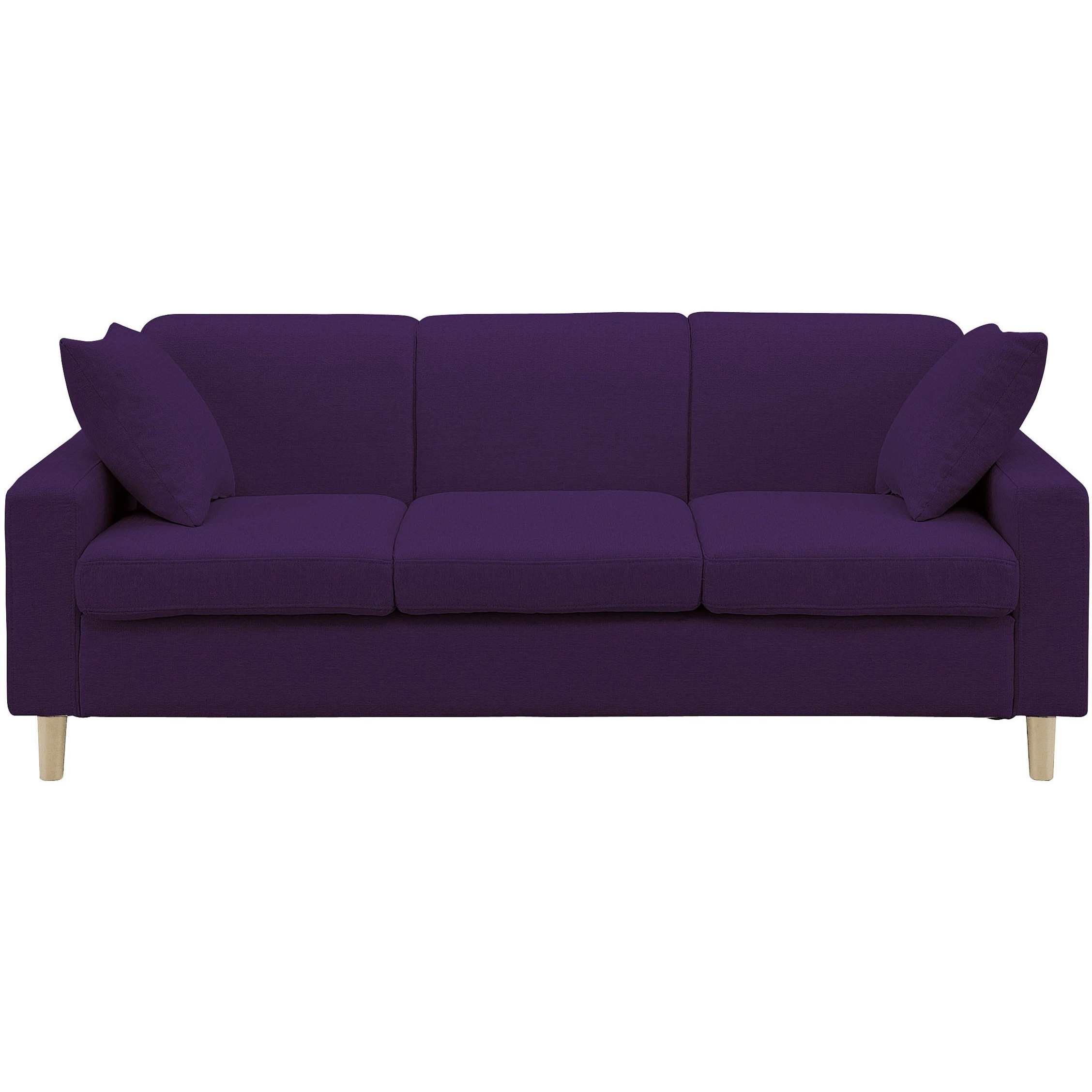 SH-24-0045-NAVL ファーブ 3P ソファ (脚：ナチュラル) 1台 サンコウ 【通販モノタロウ】 27,287円